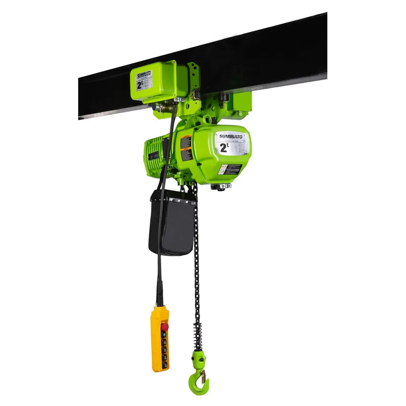 TECLE CADENA TRIFASICO CON CARRO 6 METROS 2 TONELADAS 380V SUMINATO