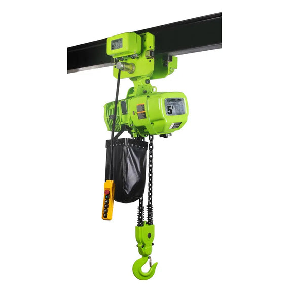 TECLE CADENA TRIFASICO CON CARRO 9 METROS 5 TONELADAS 380V SUMINATO