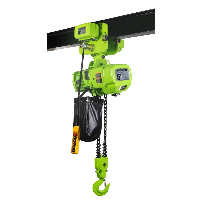 TECLE CADENA TRIFASICO CON CARRO 9 METROS 5 TONELADAS 380V SUMINATO